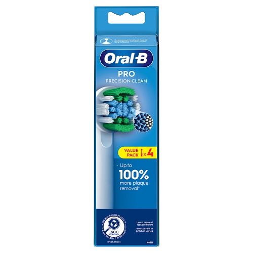 Oral-B Pro Precision Clean Electric Toothbrush Heads 4 Counts.