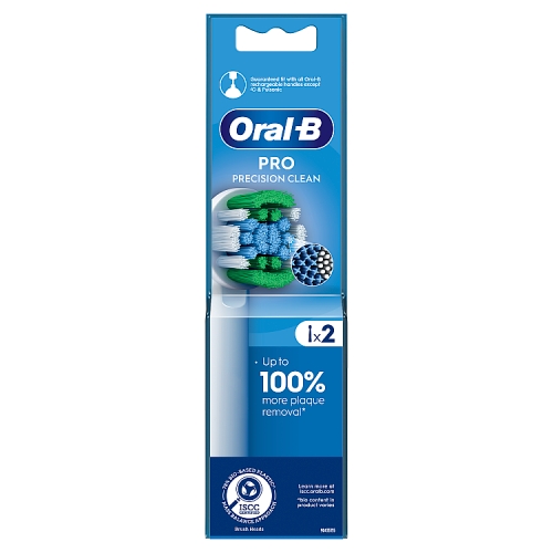 Oral-B Pro Precision Clean Electric Toothbrush Heads 2 Counts.