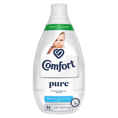 Comfort Ultra-Concentrated Fabric Conditioner Pure 36 Wash 540ml