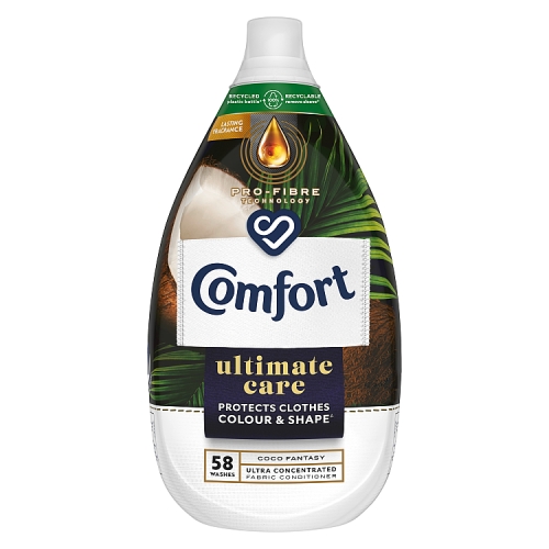 Comfort Ultra-Concentrated Fabric Conditioner Ultimate Care Coco Fantasy 58 Wash 870ml