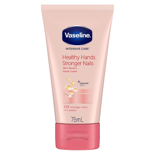 Vaseline Healthy Hands Stronger Nails Hand Cream 75ml