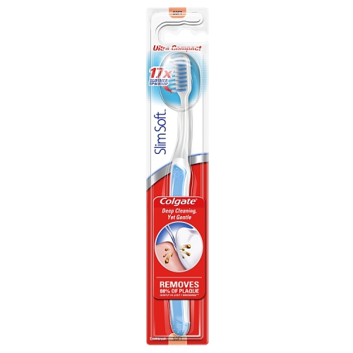 Colgate Slim Soft Ultra Compact Toothbrush.