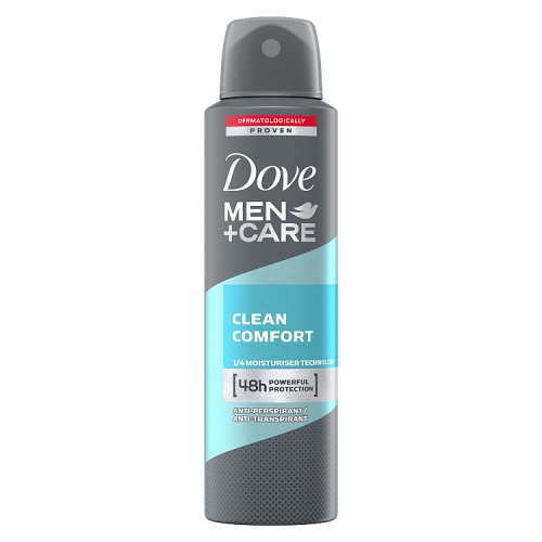 Dove Men+Care Anti-perspirant Deodorant Aerosol Clean Comfort 150ml