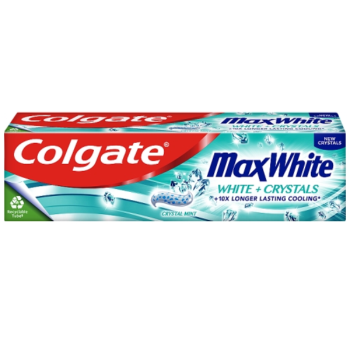 Colgate Max White White + Crystals Toothpaste 75ml