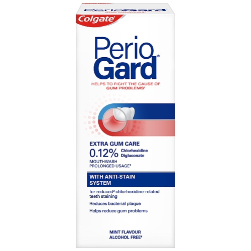 Colgate PerioGard Chlorhexidine 0.12% Mouthwash 300ml.