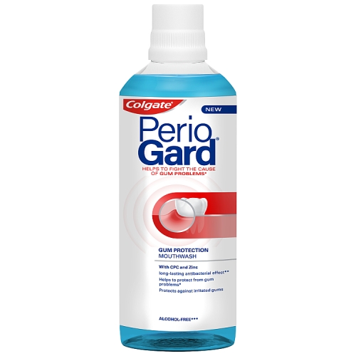Colgate PerioGard Gum Protection Mouthwash 400ml.