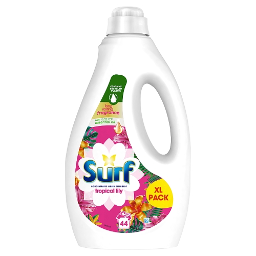 Surf Concentrated Liquid Laundry Detergent Tropical Lily 44 washes