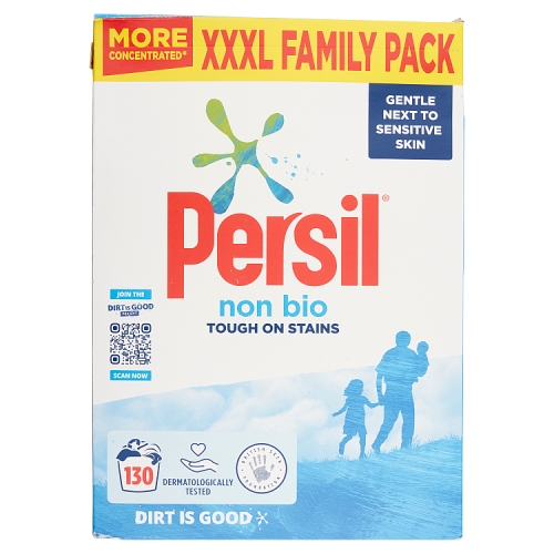 Persil Non Bio XXXL Family Pack 130 Washes 6.5kg