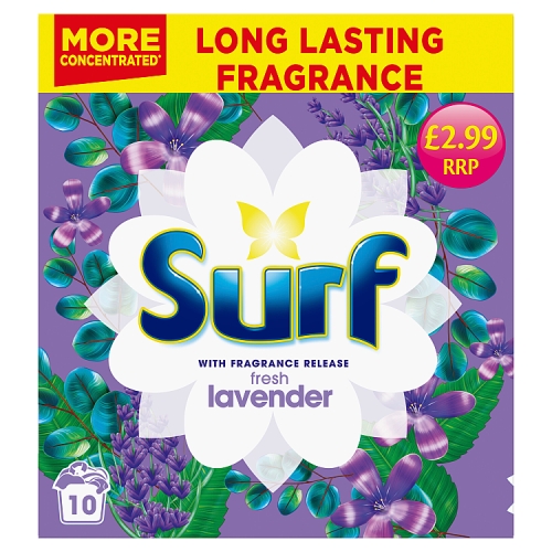 Surf Laundry Powder Lavender 500g 10 Washes