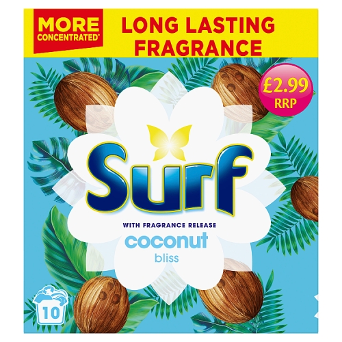 Surf Laundry Powder Coconut 500g 10 Washes