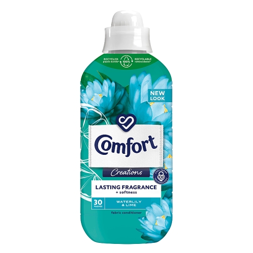 Comfort Fabric Conditioner Waterlily & Lime 30 Wash 900ml
