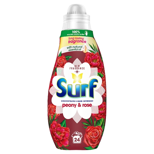 Surf Concentrated Liquid Laundry Detergent Peony & Rose 24 washes