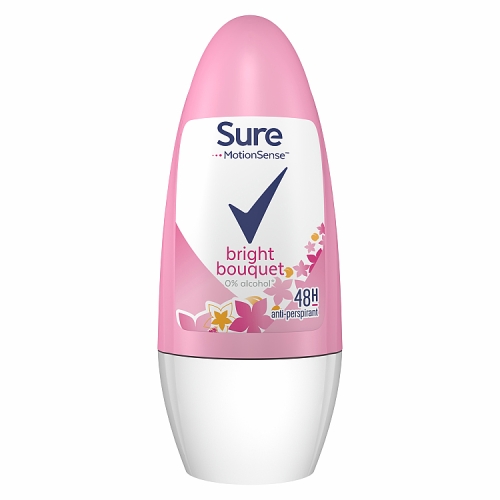 Sure Women Anti-perspirant Deodorant Roll-On Bright Bouquet 50ml