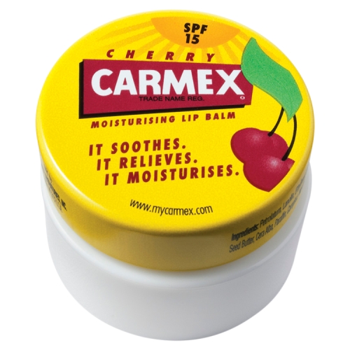Carmex Cherry Moisturising Lip Balm SPF 15 7.5g.
