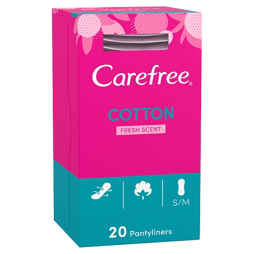 Carefree® Cotton Fresh Scent Pantyliners 20ct.
