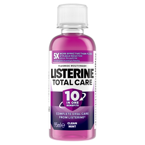 Listerine Total Care Fluoride Mouthwash Clean Mint 95ml.