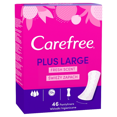 Carefree® Plus Large Fresh Scent Pantyliners 46ct.