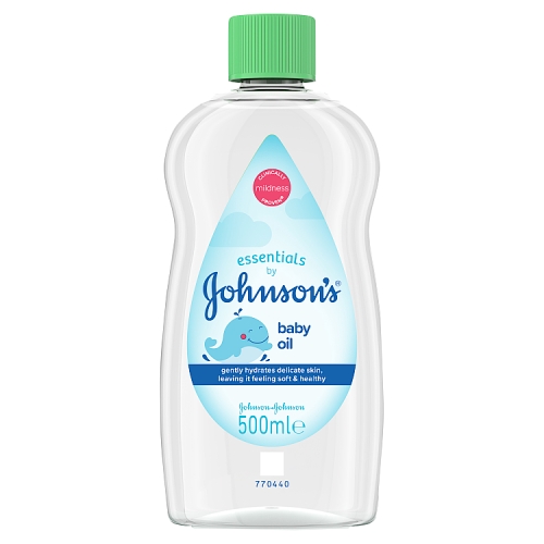 Essentials by Johnson’s Baby Oil 500ml.