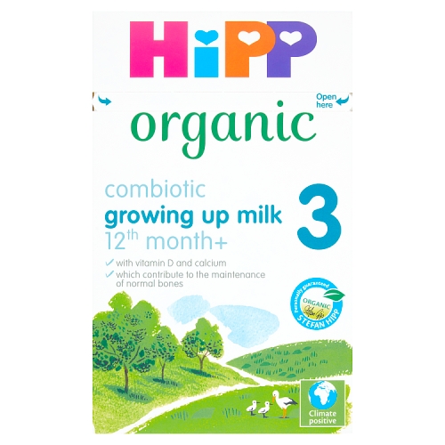 HiPP Organic 3 Combiotic Growing Up Milk 12th Month+ 600g.