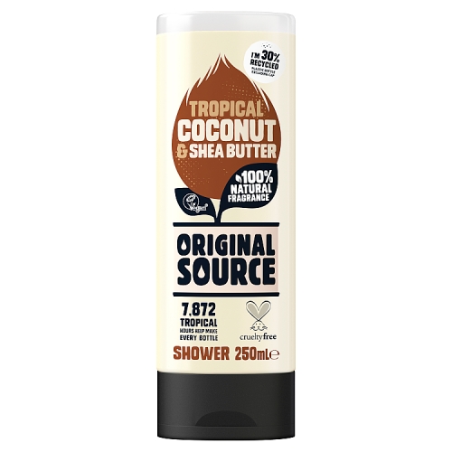 Original Source Coconut & Shea Butter Shower Gel 250ml.