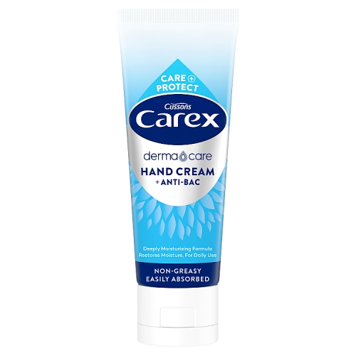 Carex Derma Care Hand Cream + Anti-Bac 75ml.