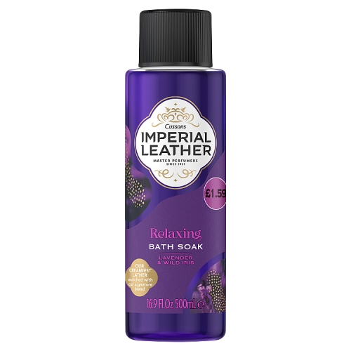 Imperial Leather Relaxing Bath Soak Lavender & Wild Iris 500ml  PM £1.59