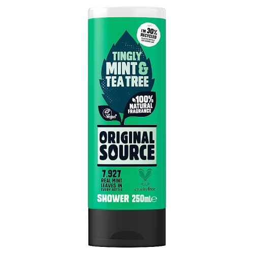 Original Source Mint & Tea Tree Shower Gel 250ml.