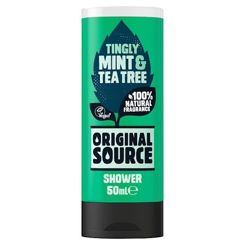 Original Source Tingly Mint & Tea Tree Shower Gel 50ml.