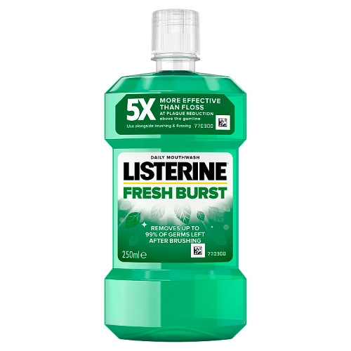 Listerine Essentials Fresh Burst Mouthwash 250ml PM £1.59