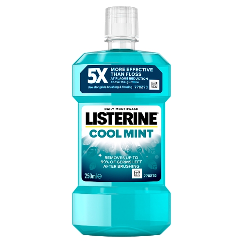Listerine Essentials Cool Mint Mouthwash 250ml PM £1.59