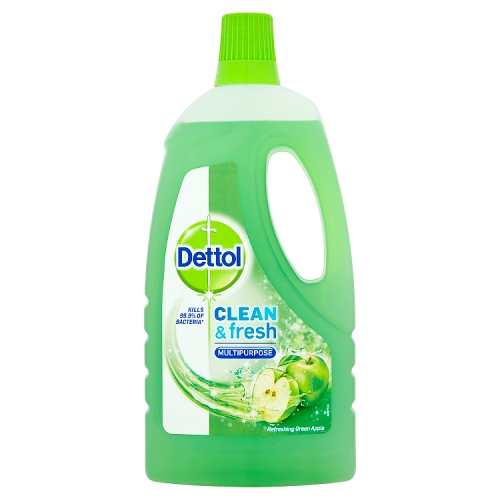 Dettol Clean & Fresh Multipurpose Refreshing Green Apple 1L.