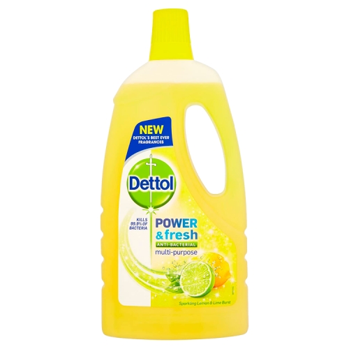 Dettol Clean & Fresh Multipurpose Sparkling Lemon & Lime Burst 1L.