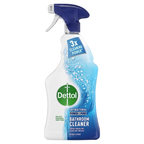 Dettol Power & Pure Bathroom Cleaning Spray 750ml.