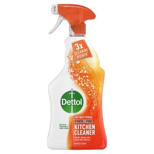 Dettol Power & Pure Kitchen Cleaning Spray 750ml.