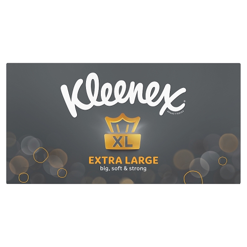Kleenex Extra Large Tissues-Single Pack.