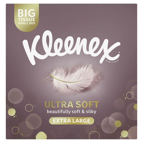 Kleenex Ultra Soft Tissues-Single Compact Box.