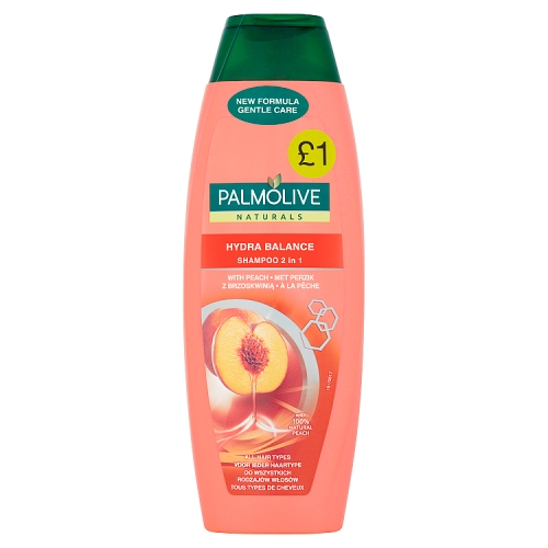 Palmolive Naturals Shampoo 2 in 1 Hydra Balance with Peach 350ml PMP £1