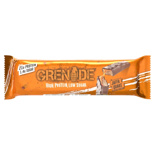 Grenade Jaffa Quake Chocolate Orange Flavour 60g.