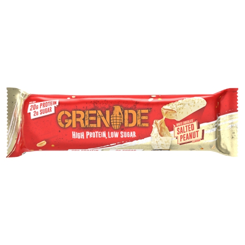 Grenade White Chocolate Salted Peanut Flavour 60g.