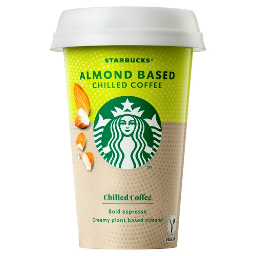 Starbucks Almond Based Iced Coffee, Plant-Based 220ml.