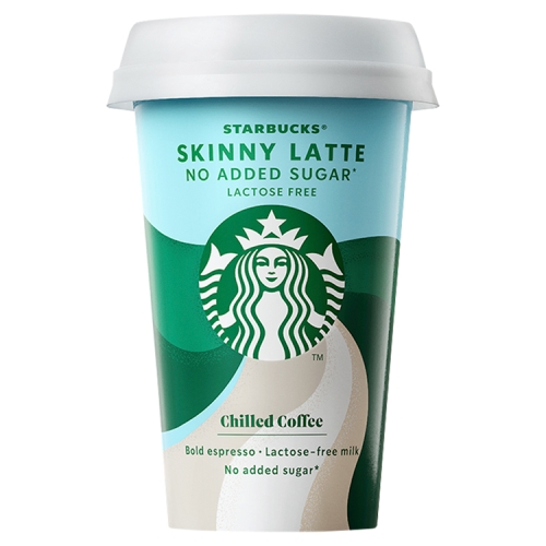 Starbucks Skinny Latte Lactose Free Iced Coffee 220ml.