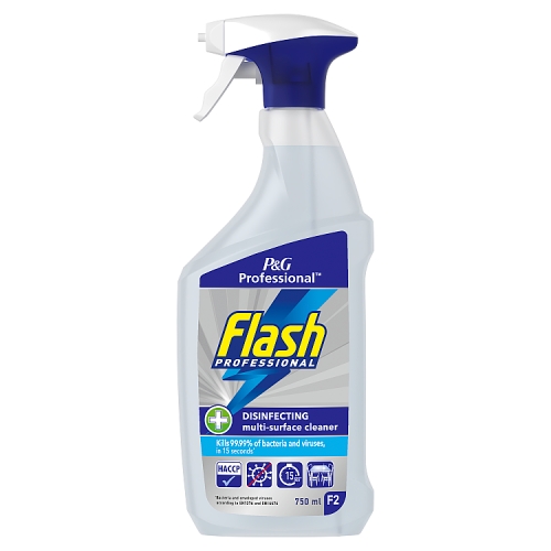 Flash Professional Disinfecting Cleaning Spray F2 750ml.