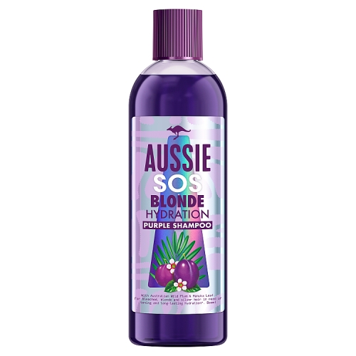 Aussie Blonde Hydration Purple Shampoo,290ml.