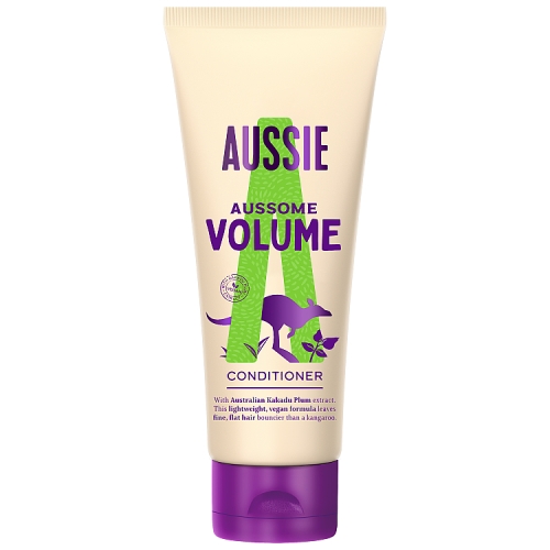 Aussie Aussome Volume Conditioner-Vegan-Body & Bounce For Fine & Flat Hair,200ml.