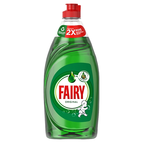 Fairy Original Washing Up Liquid Green with LiftAction 654ml.