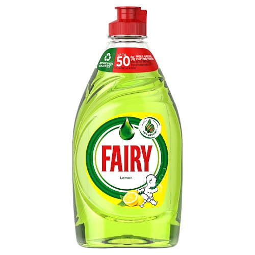 Fairy Lemon Washing Up Liquid with LiftAction 320ml.