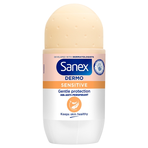 Sanex Dermo Sensitive Roll-On Antiperspirant 50ml.