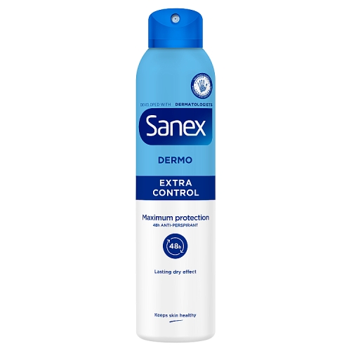 Sanex Dermo Extra Control Antiperspirant Spray 250ml.