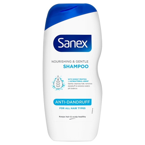 Sanex Nourishing and Gentle Anti-Dandruff Shampoo 250ml.