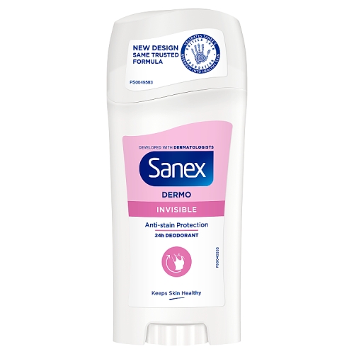 Sanex Dermo Invisible Stick Deodorant 65ml.